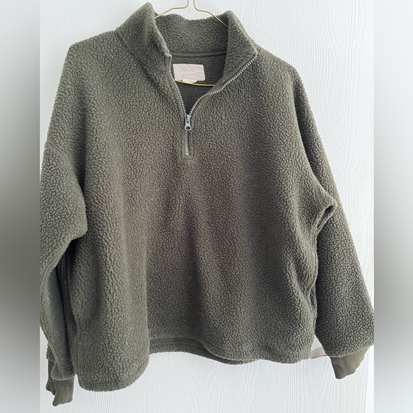 Everlane ReNew quarter-zip fleece - Picture 1 of 3